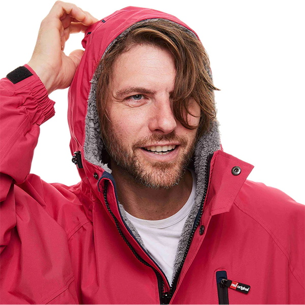 2024 Red Paddle Co Genvundet EVO Pro Langærmet Skift Robe / Poncho 002-009-006 - Fuchsia Pink